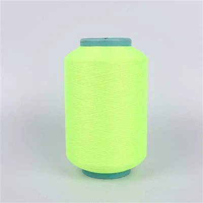 Acy spandex cubierto de hilo de poliéster